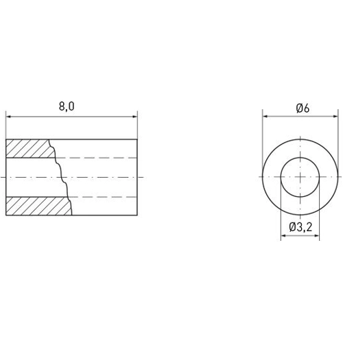 005.53.083 Ettinger Spacer Bolts Image 2
