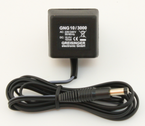 Power supply unit, 10.5 V/10 mA for series GMH.., GNG10-3000-GE