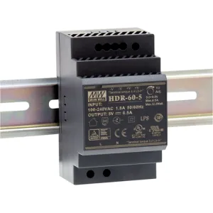 HDR-60-12 MEAN WELL DIN Rail Power Supplies