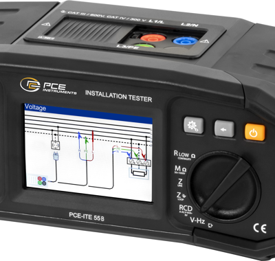 PCE-ITE 55B PCE Instruments VDE testers, Installation testers, Insulation testers Image 3