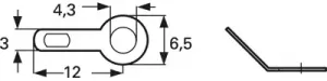 200745.61 Vogt Soldering Lugs