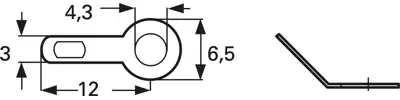 200745.61 Vogt Soldering Lugs