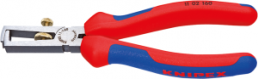 Stripping pliers for Plastic-coated cables, Rubber-coated cables, 10 mm², AWG 8, cable-Ø 5 mm, L 160 mm, 165 g, 11 02 160