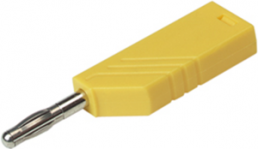 4 mm plug, screw connection, 0.5-1.5 mm², CAT O, yellow, LAS N WS GE