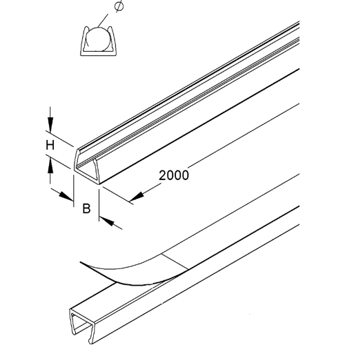 LC45 Kleinhuis Cable Channels Image 2