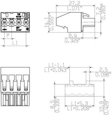 1949040000 Weidmüller PCB Connection Systems Image 2