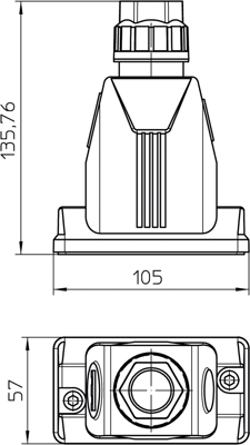 2716720000 Weidmüller Housings for HDC Connectors Image 3