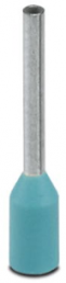 Insulated Wire end ferrule, 0.34 mm², 12.5 mm/8 mm long, DIN 46228/1, turquoise, 3203066