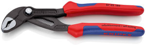 KNIPEX Cobra® Hightech Water Pump Pliers with multi-component grips 180 mm