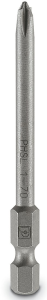 Screwdriver bit, PH1, Phillips, BL 70 mm, L 70 mm, 1212479