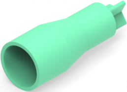 End connectorwith insulation, 0.8-8.0 mm², AWG 18 to 8, green, 40.01 mm