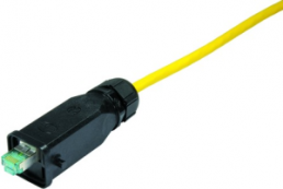 Plug, RJ45, 8 pole, Cat 6A, IDC connection, cable assembly, 09451251520