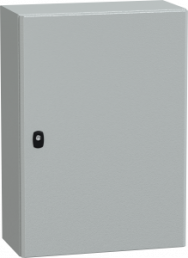 Door, (H x W x D) 700 x 500 x 250 mm, IP66, steel, light gray, NSYS3D7525P