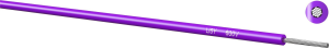 PTFE-switching strand, Li5Y_600V, 0.88 mm², AWG 18, purple, outer Ø 1.63 mm