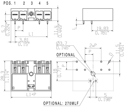 1543250000 Weidmüller PCB Connection Systems Image 3