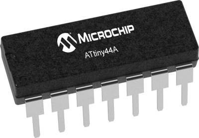 ATTINY44A-PU Microchip Microcontrollers