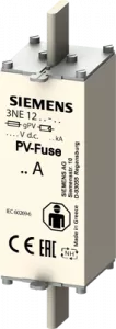 3NE1221-5E Siemens Photovoltaic Fuses