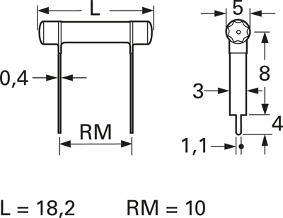 KPS200KB-RD-2R2S0 Vitrohm Wirewound Resistors Image 2
