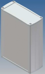 Aluminum Profile enclosure, (L x W x H) 145 x 106 x 46 mm, white (RAL 9002), IP54, TEKAL 32.30