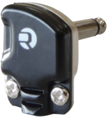 6.35 mm angle jack plug, 2 pole (mono), steel, RP2RCF-BAG