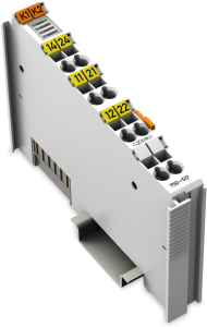 Relay output terminal for 750 series, Outputs: 2, (W x H x D) 12 x 100 x 67.8 mm, 750-517