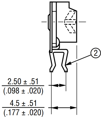 3306W-1-105 Bourns Electronics GmbH Trimmer Potentiometers Image 2