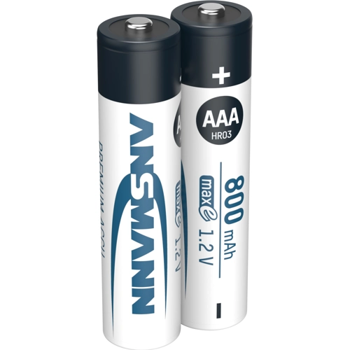 5030982 Ansmann Round Cell Batteries, 9V Block Batteries Image 2