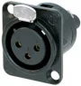 NC3FD-S-1-B Neutrik XLR Connectors