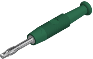 2 mm plug, solder connection, 0.5 mm², CAT O, green, MSTF 2 GRÜN