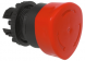 Mushroom head pushbutton, IP 69K, 40 mm, red, latching, rotary release, L22ED01