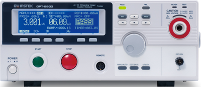 GPT-9903A GW Instek VDE testers, Installation testers, Insulation testers