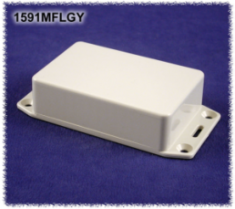 ABS enclosure, (L x W x H) 84 x 56 x 26 mm, light gray (RAL 7035), IP54, 1591MFLGY