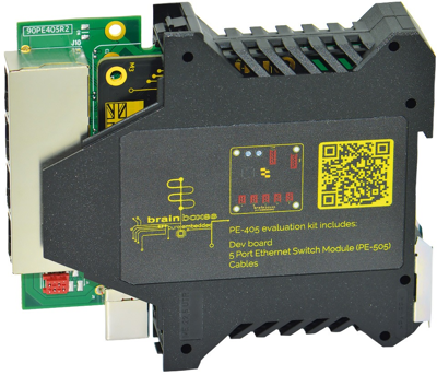 PE-405 BRAINBOXES Industrial ethernet switches Image 3