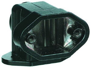 Adapter, size 3A, zinc die casting, toggle locking, IP65/IP68, 09400030902