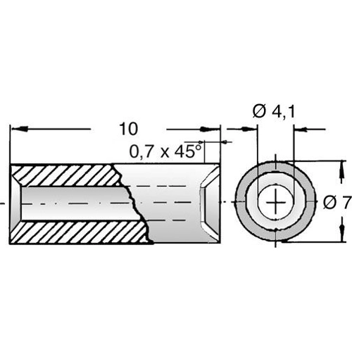 005.97.910 Ettinger Spacer Bolts Image 2