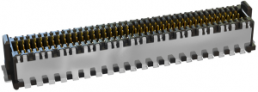 Pin header, 80 pole, pitch 0.8 mm, straight, black, 405-52180-51