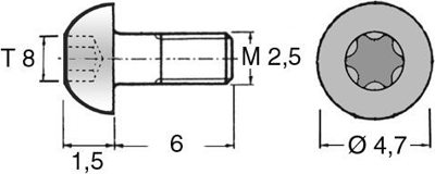 001.53.221 Ettinger Screws, Threaded Rods Image 2