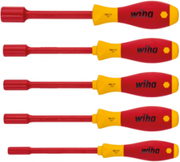 VDE screwdriver kit, 5.5 mm, 7 mm, 8 mm, 10 mm, 13 mm, hexagon, BL 125 mm, 322K5