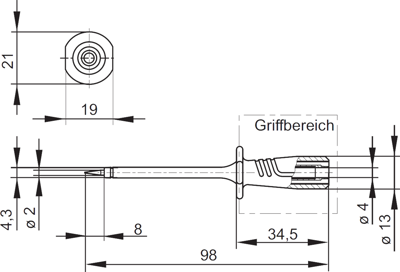 PRUEF 2600 C2 RT Hirschmann Test & Measurement Test Leads and Test Probes Image 2