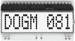 EA DOGM081W-A DISPLAY VISIONS LED-Modules