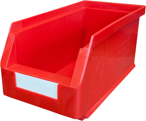 ESD Storage view box, red, (L x W x D) 230 x 140 x 130 mm, H-216 32330-6R