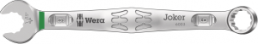 Ring/open-end wrench, 9 mm, 15°, 120 mm, 37 g, chromium-vanadium steel, 5020219001