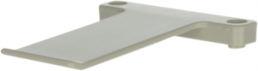 Plastic belt clip, White RAL 9002