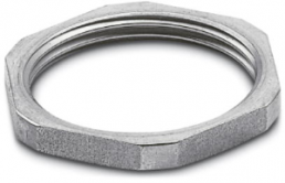 Counter nut, M32, 36 mm, silver, 1411251