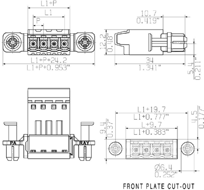 1353420000 Weidmüller PCB Connection Systems Image 3
