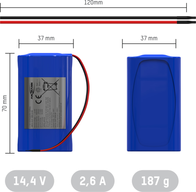2447-3036-60 Ansmann Rechargeable Battery Packs Image 2