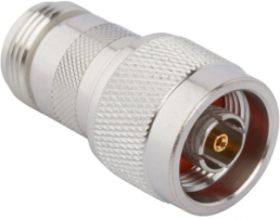 Coaxial adapter, 50 Ω, RP-N plug to N socket, straight, 172212RP