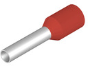 Insulated Wire end ferrule, 1.5 mm², 14 mm/8 mm long, red, 9004340000