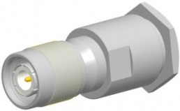 TNC plug 50 Ω, RG-8X, LMR-240, Belden 9258, solder connection, straight, 031-6154