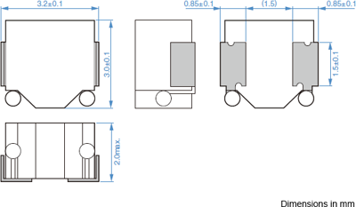 SPM3020T-1R5M-LR TDK Fixed Inductors Image 2